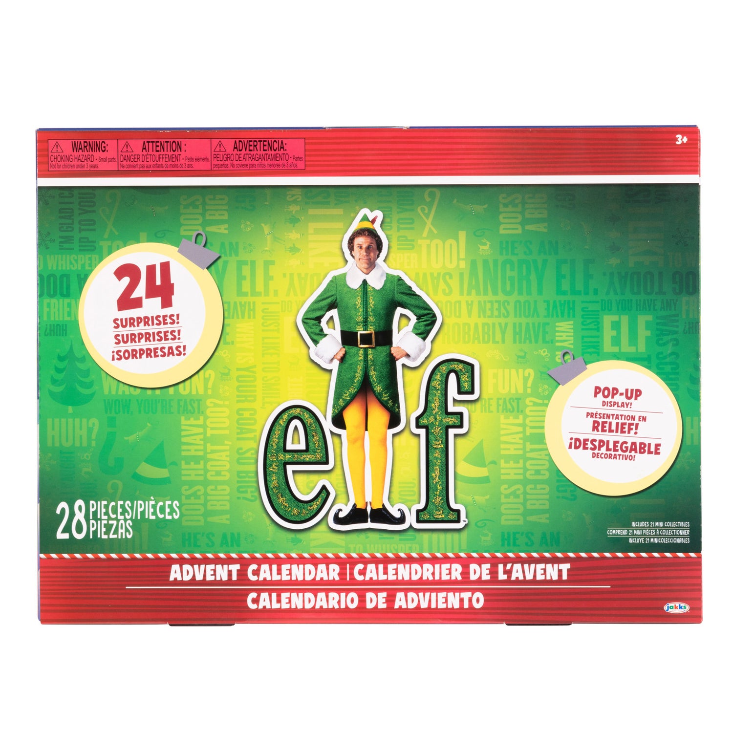 Countdown to Christmas Magic with the Elf Advent Calendar - 24 Collectible Surprises!