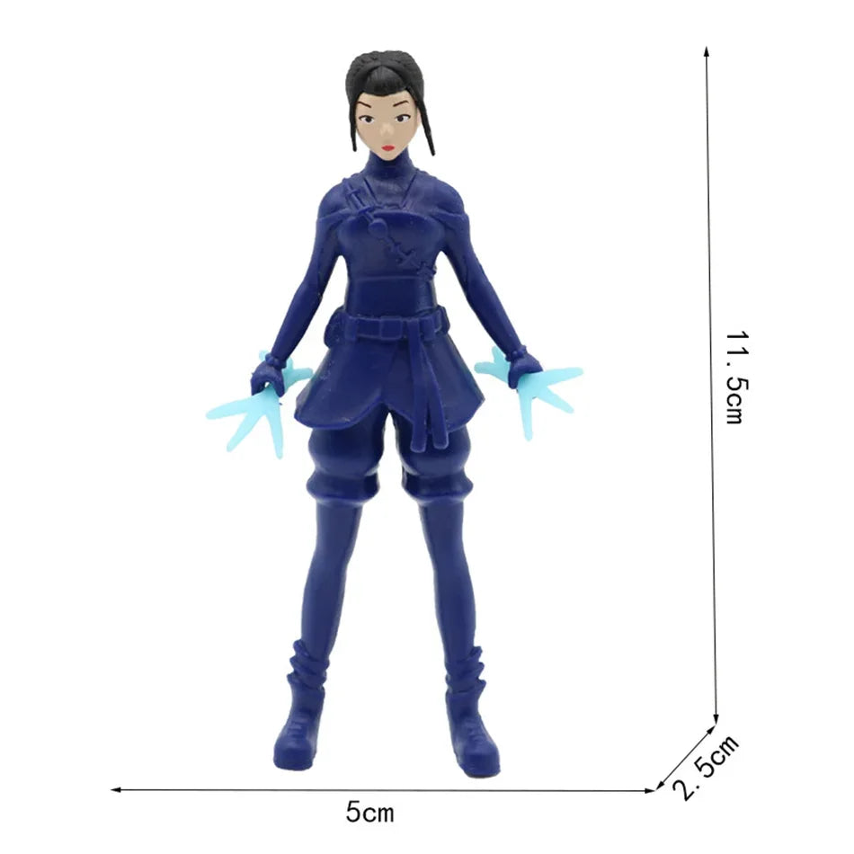 Anime Kpop demon hunter character model toy anime game doll model tabletop ornaments children gift character model toy
