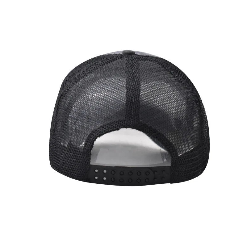 Move K-Pop Demon Hunters Mesh Color Blocked Baseball Cap Fashion Cartoon Adjustable Sun Hat Outdoor Activity Leisure Sunbonnet