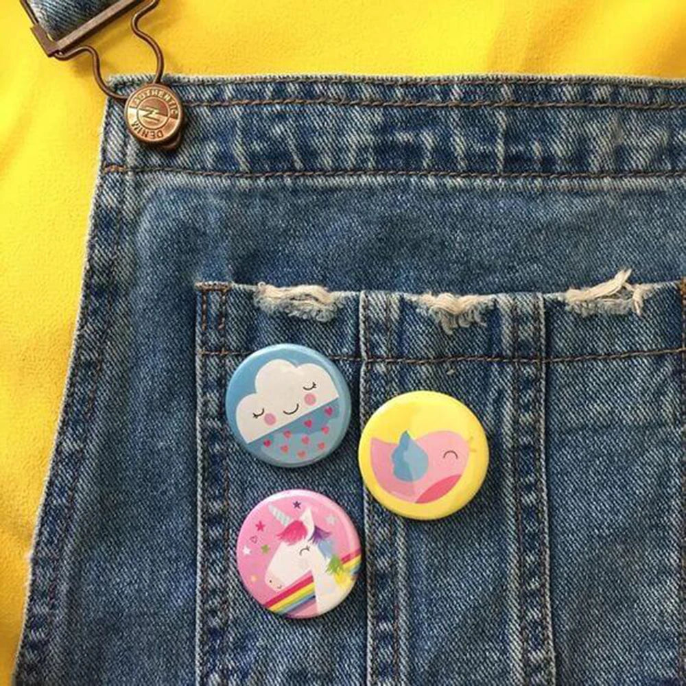 K-Kpop Demon Hunters 32/44/58MM Customizable Button Pins Cute Funny Creative Badge Jewelry Decor Gifts for Friends