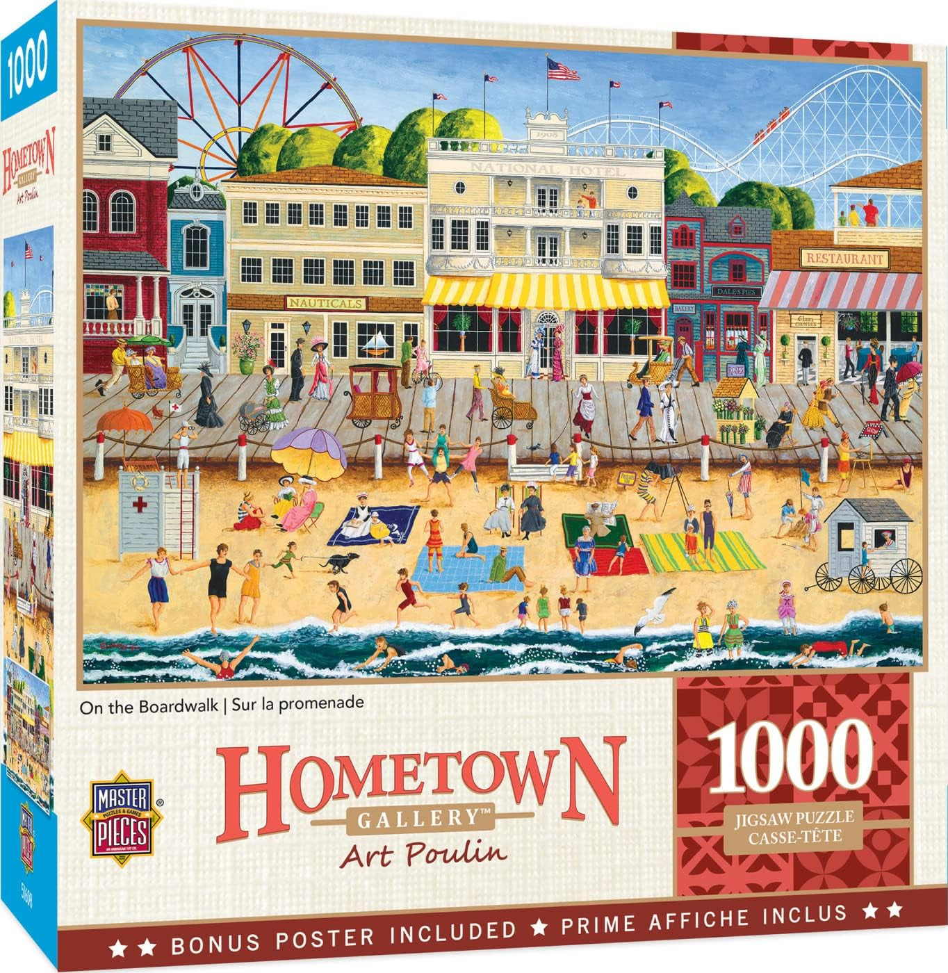 Unleash Your Creativity with the 1000 Piece McGiveny’s Country Store Jigsaw Puzzle - Perfect for Family Fun and Relaxation!