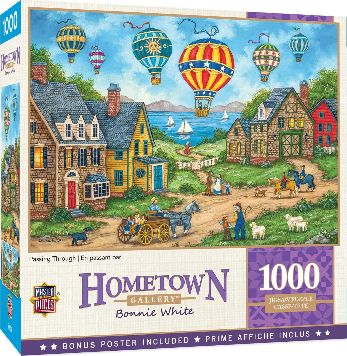 Unleash Your Creativity with the 1000 Piece McGiveny’s Country Store Jigsaw Puzzle - Perfect for Family Fun and Relaxation!