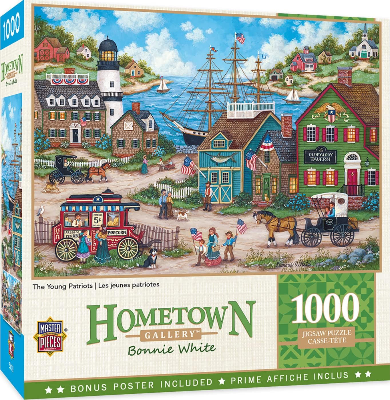 Unleash Your Creativity with the 1000 Piece McGiveny’s Country Store Jigsaw Puzzle - Perfect for Family Fun and Relaxation!
