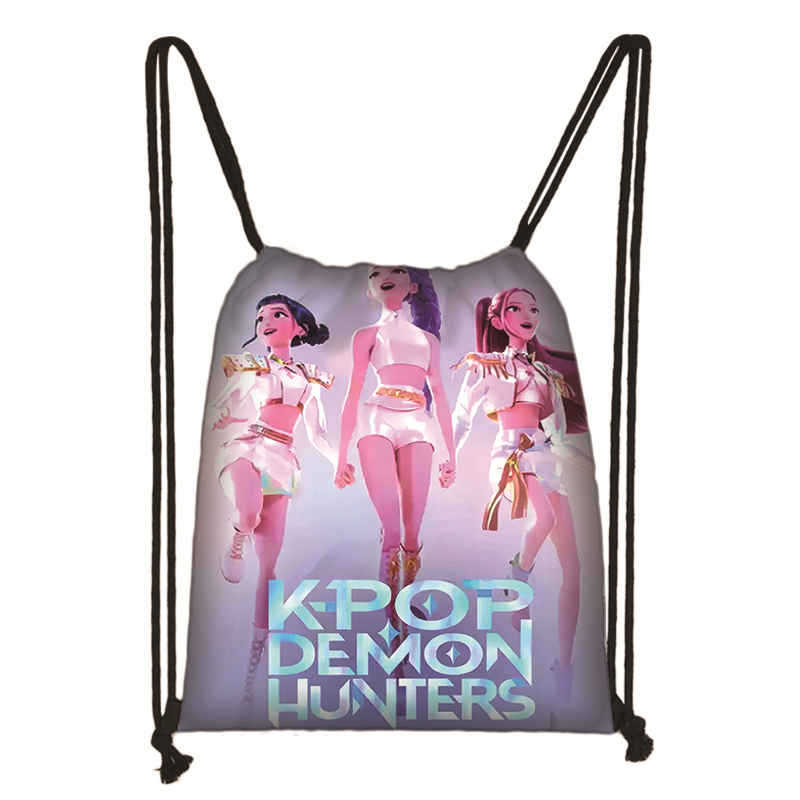 K-POP Demon Hunters drawstring pocket bag