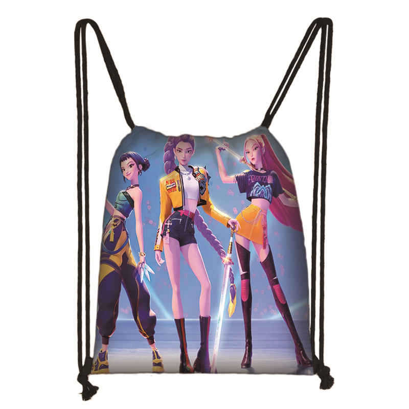 K-POP Demon Hunters drawstring pocket bag