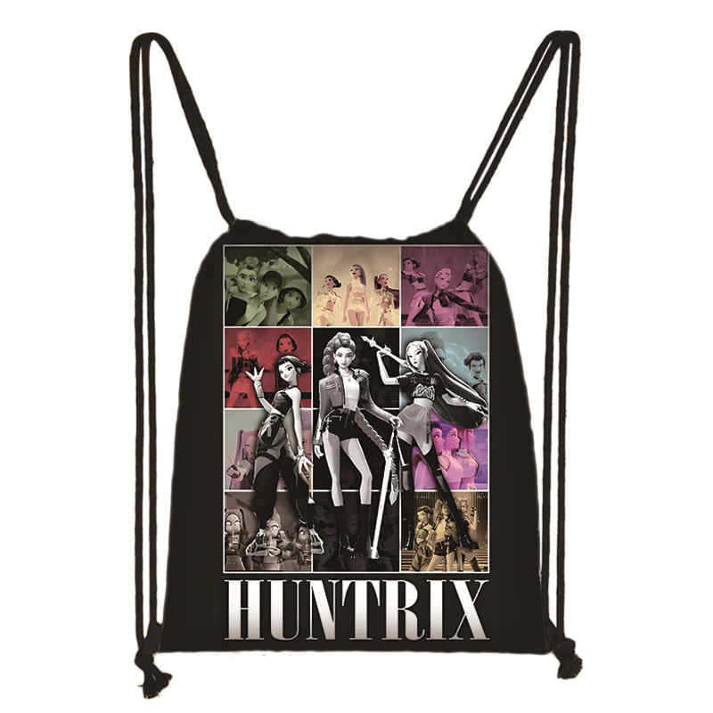 K-POP Demon Hunters drawstring pocket bag