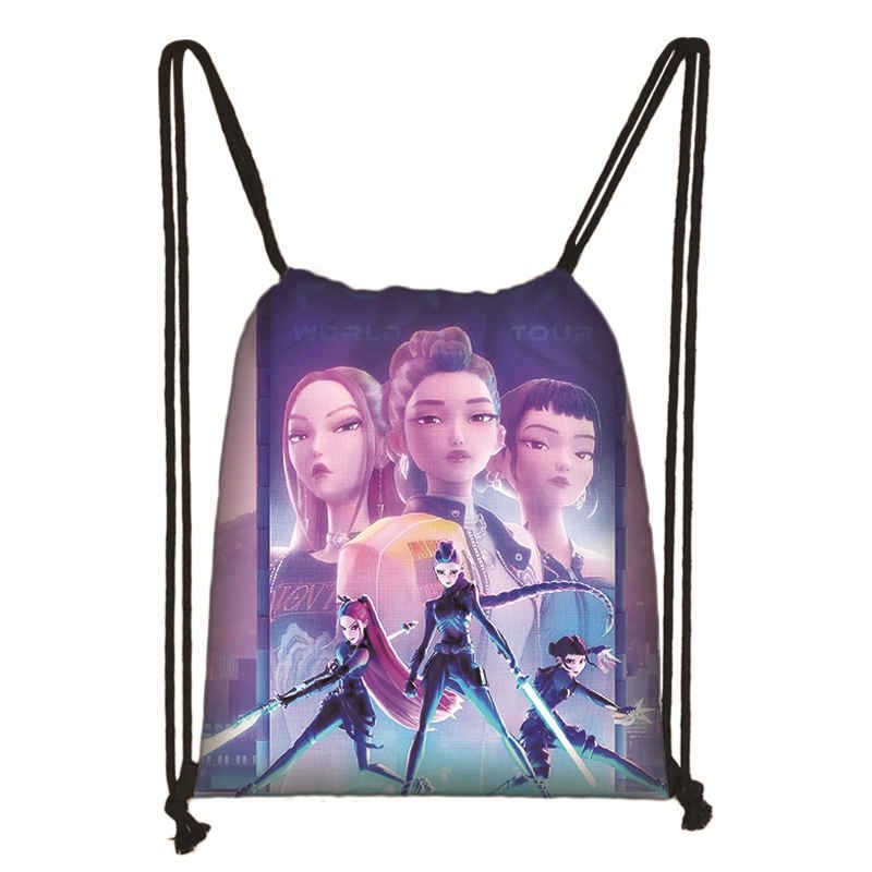 K-POP Demon Hunters drawstring pocket bag