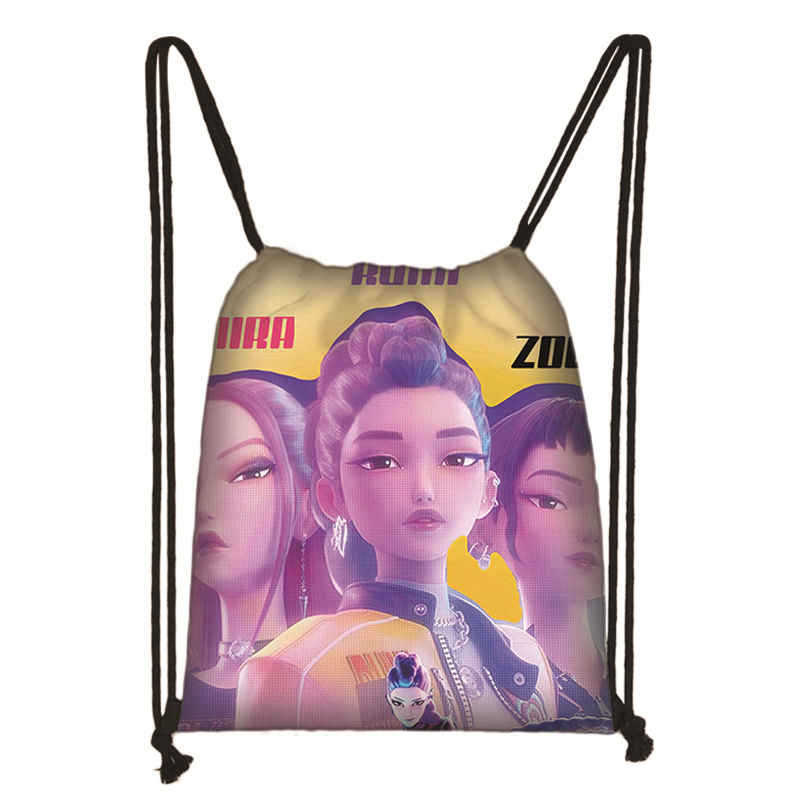 K-POP Demon Hunters drawstring pocket bag