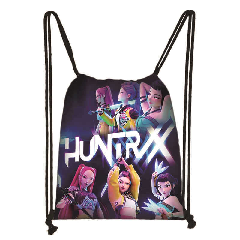 K-POP Demon Hunters drawstring pocket bag
