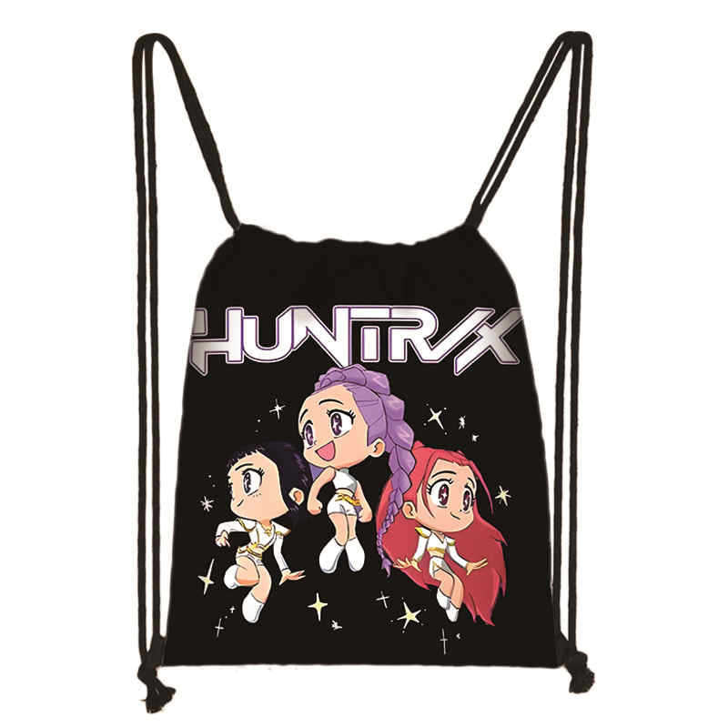 K-POP Demon Hunters drawstring pocket bag