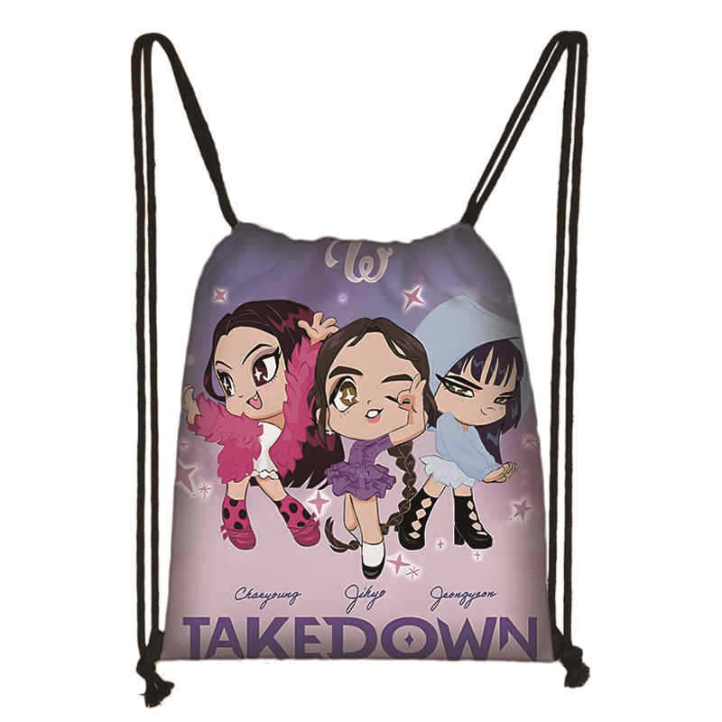 K-POP Demon Hunters drawstring pocket bag