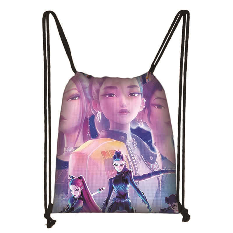 K-POP Demon Hunters drawstring pocket bag