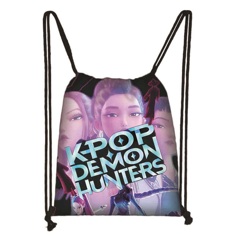 K-POP Demon Hunters drawstring pocket bag