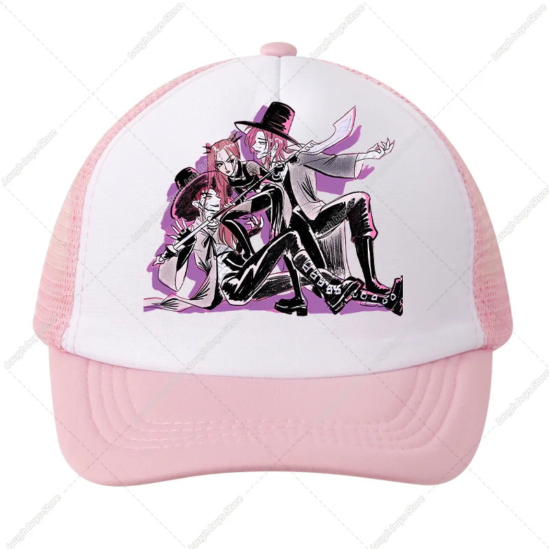 KPop Demon Hunters Kids Baseball Caps Cartoon Anime Casuals Hat Outdoor Sports Sun Hats Adjustable Peaked Cap Girls Cute Gifts