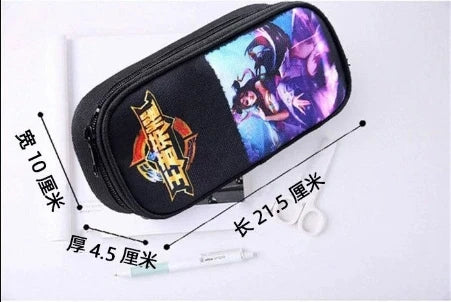 KPop Demon Hunters Student Pencil Case Anime Printed Pen Bags Stationery Storage Pouch School Supplies Child New Semester Gifts