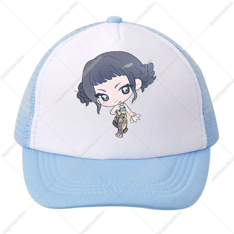 KPop Demon Hunters Kids Baseball Caps Cartoon Anime Casuals Hat Outdoor Sports Sun Hats Adjustable Peaked Cap Girls Cute Gifts