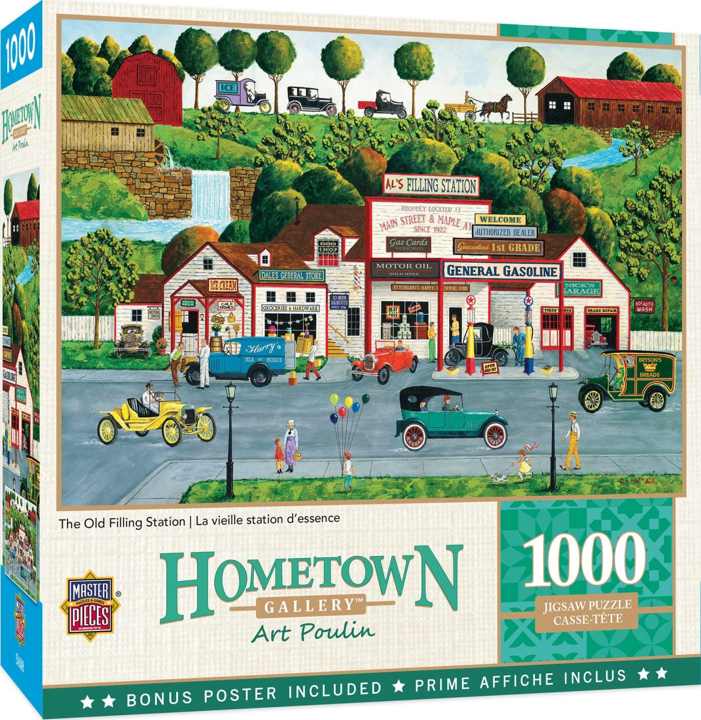 Unleash Your Creativity with the 1000 Piece McGiveny’s Country Store Jigsaw Puzzle - Perfect for Family Fun and Relaxation!