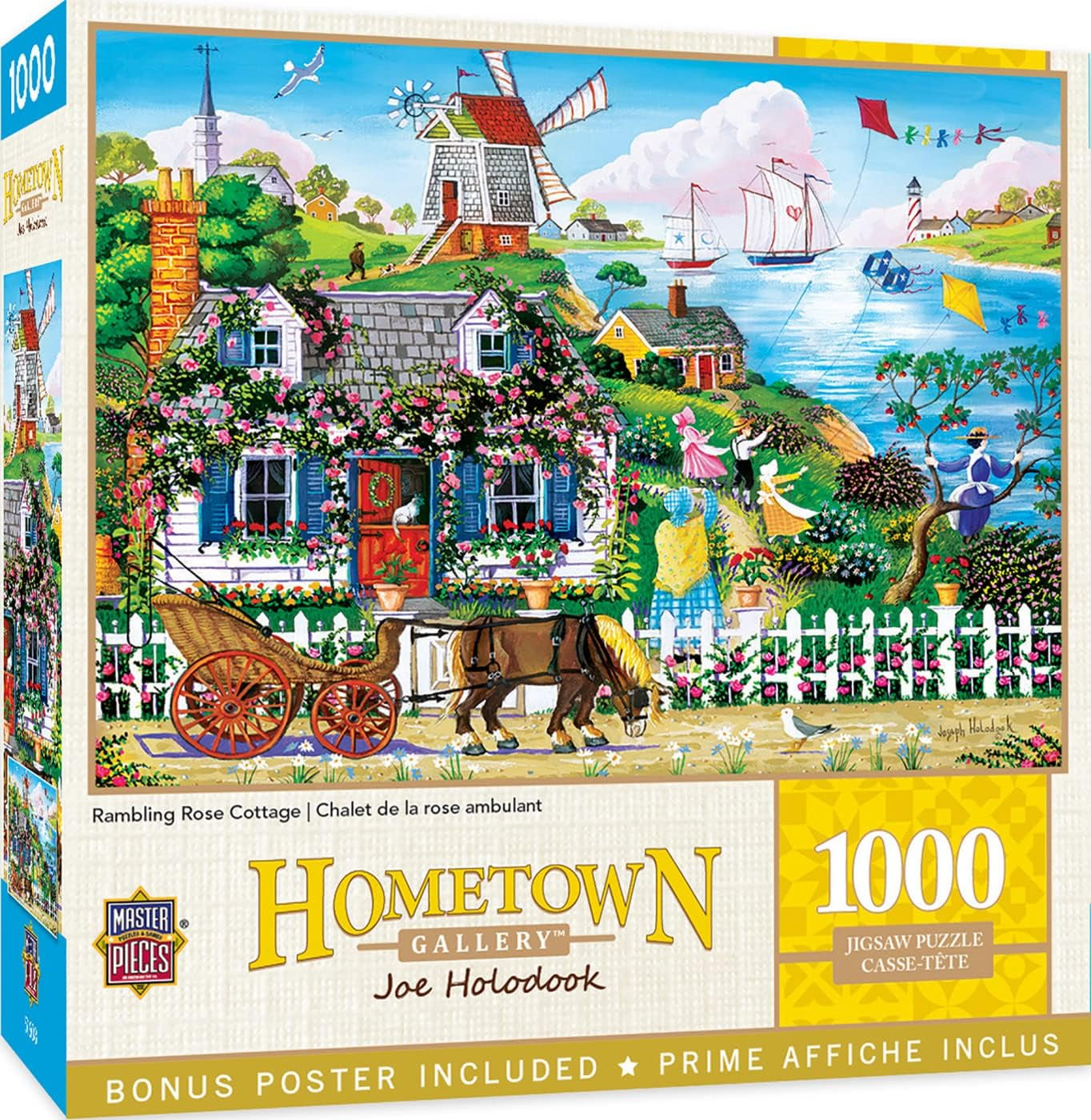 Unleash Your Creativity with the 1000 Piece McGiveny’s Country Store Jigsaw Puzzle - Perfect for Family Fun and Relaxation!