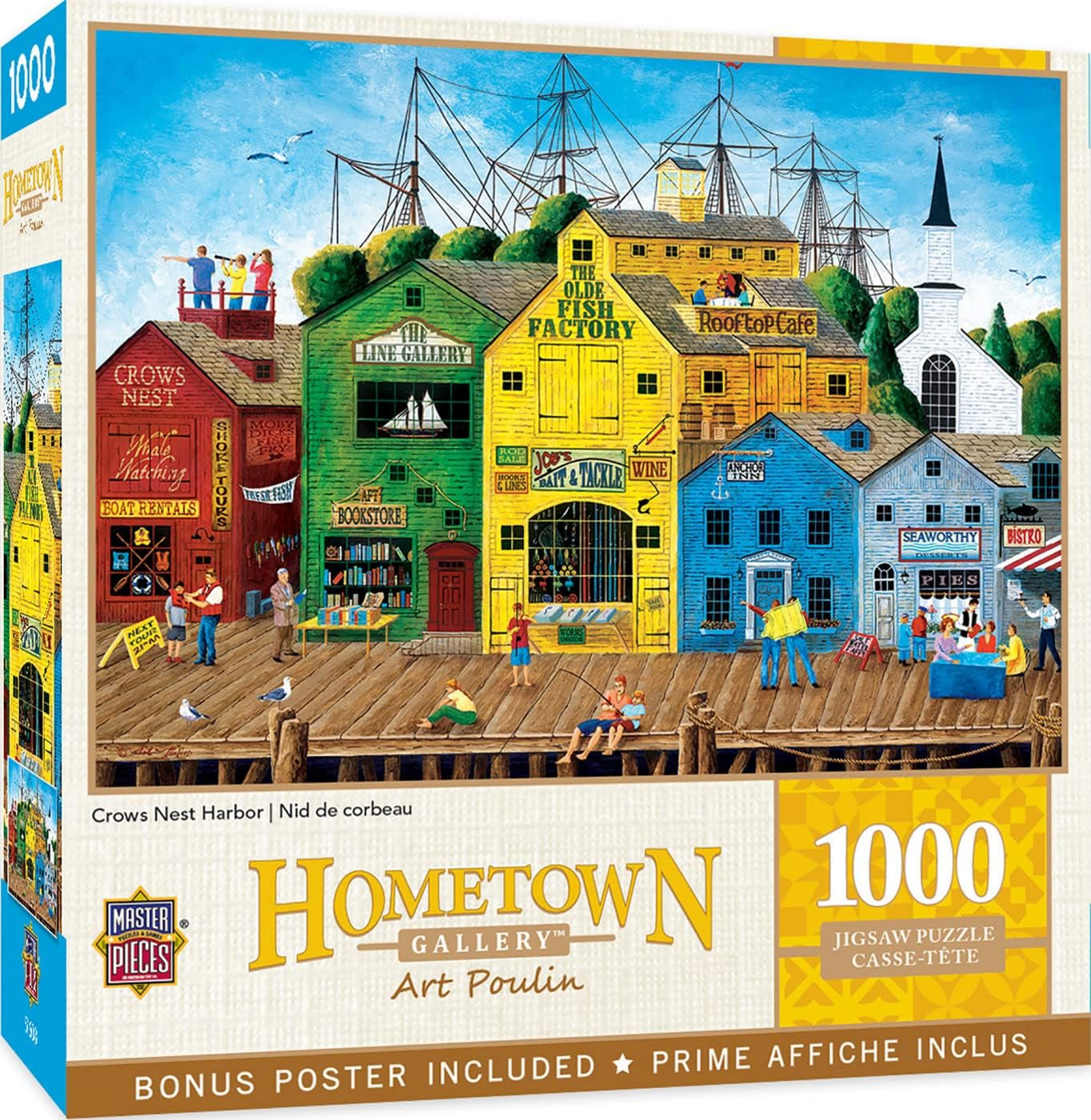 Unleash Your Creativity with the 1000 Piece McGiveny’s Country Store Jigsaw Puzzle - Perfect for Family Fun and Relaxation!