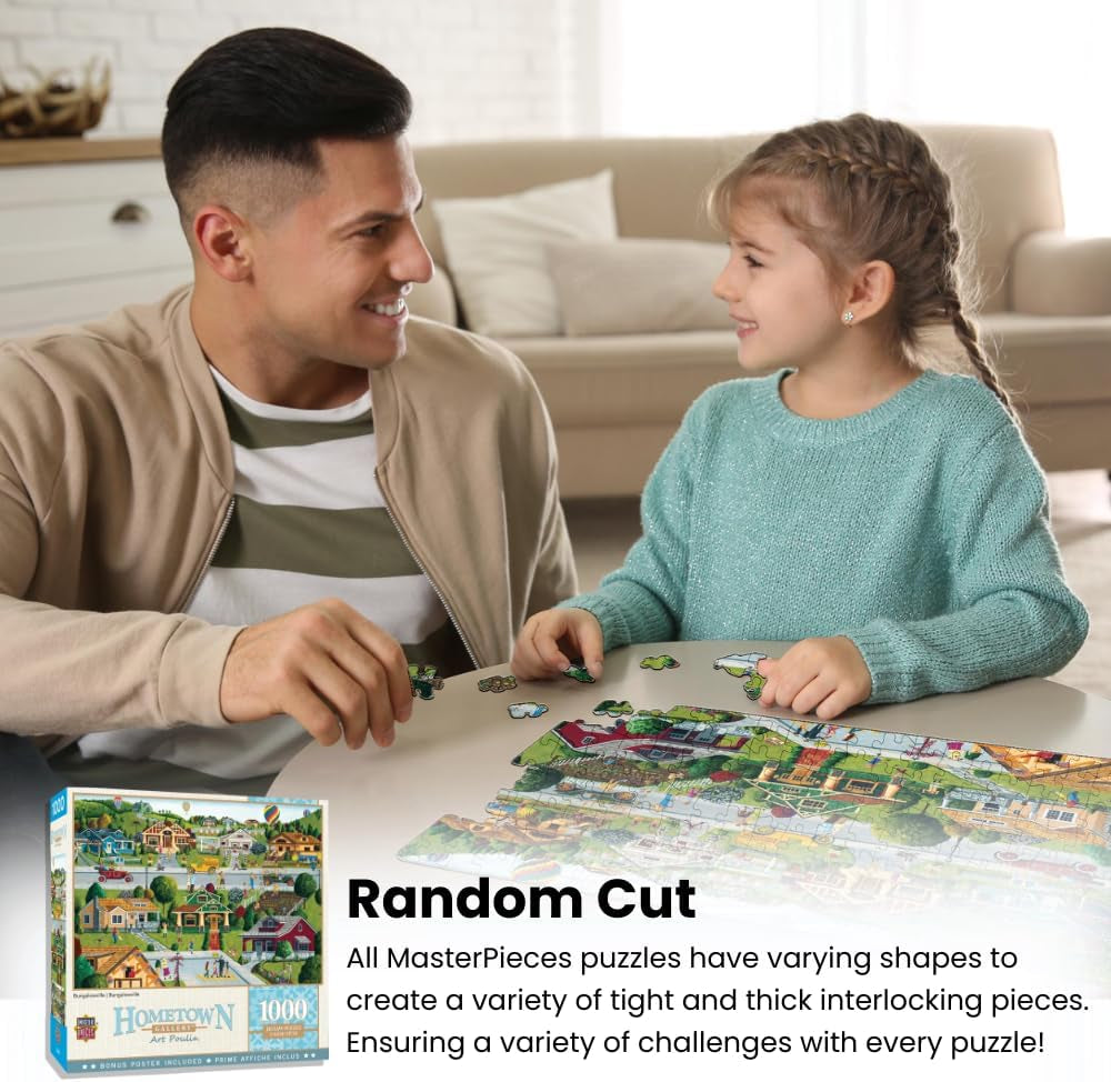 Unleash Your Creativity with the 1000 Piece McGiveny’s Country Store Jigsaw Puzzle - Perfect for Family Fun and Relaxation!