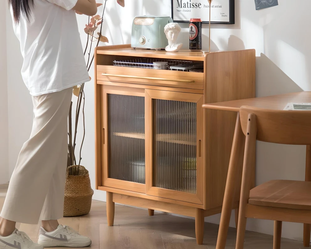 modern rustic sideboard