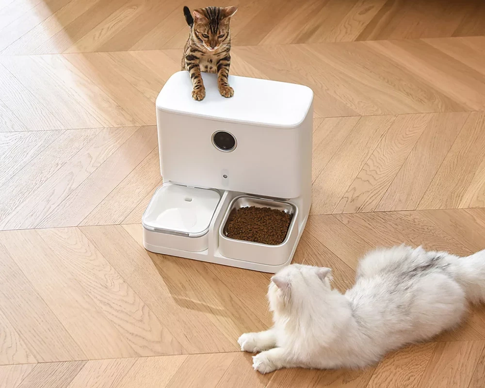 automatic pet food feeder